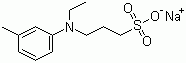 Sodium 3-(N-ethyl-3-methylanilino)propanesulfonate(40567-80-4)